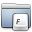 Graphite Smooth Folder Fonts Icon 32x32 png